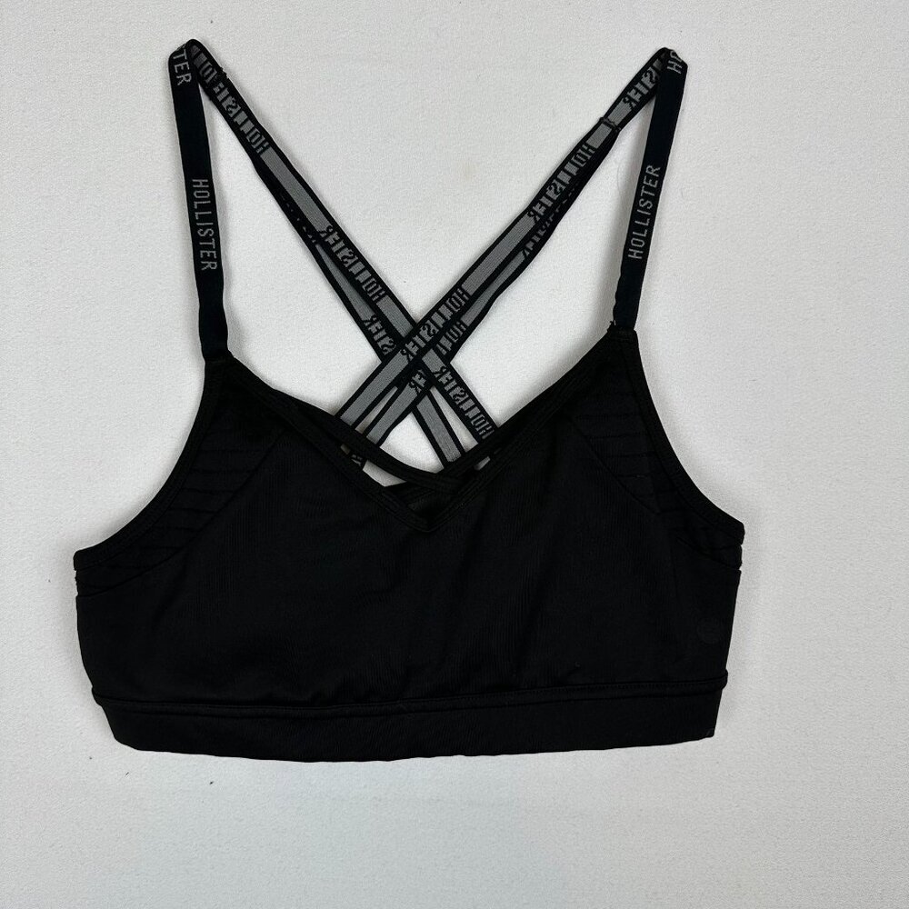 Hollister Criss‎ Cross Logo Sports Bra Tank